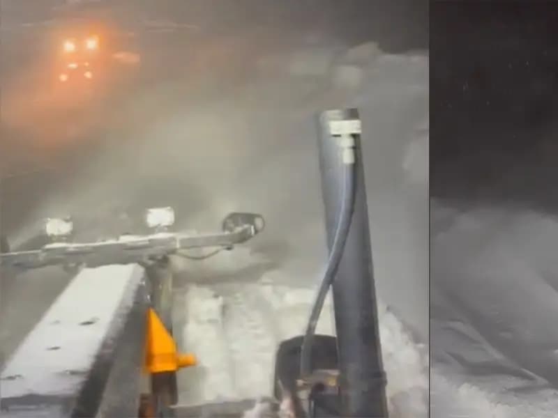 Kağızman-Ağrı Karayolu, Mart Ayında Karla Ulaşıma Kapandı