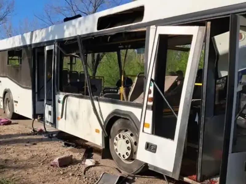 Rusya'nın İşçi Otobüsünü Vuran Saldırı: 9 Ölü, Onlarca Yaralı