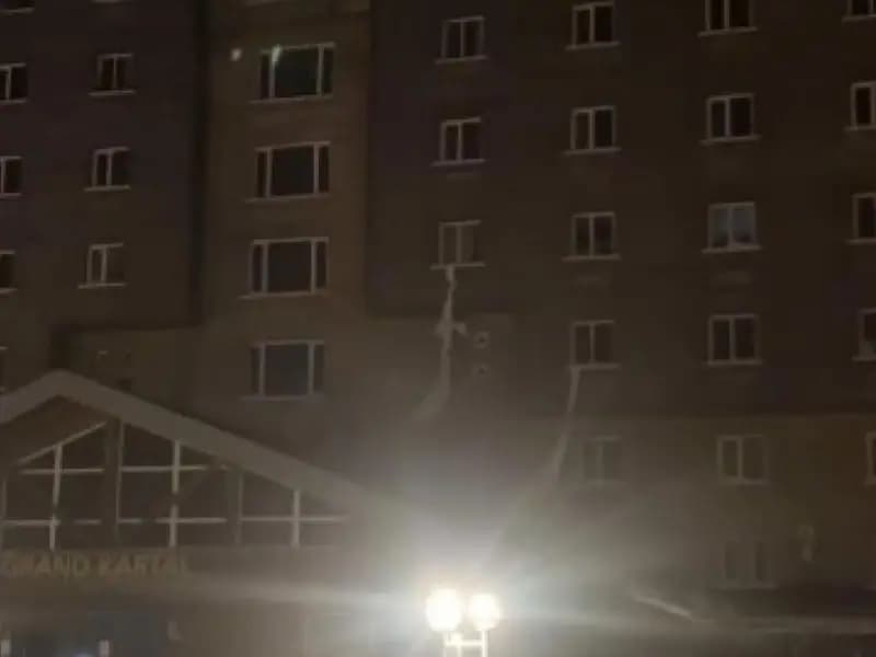 Otel Yangınında Çarşaflarla Kurtuluş Mücadelesi