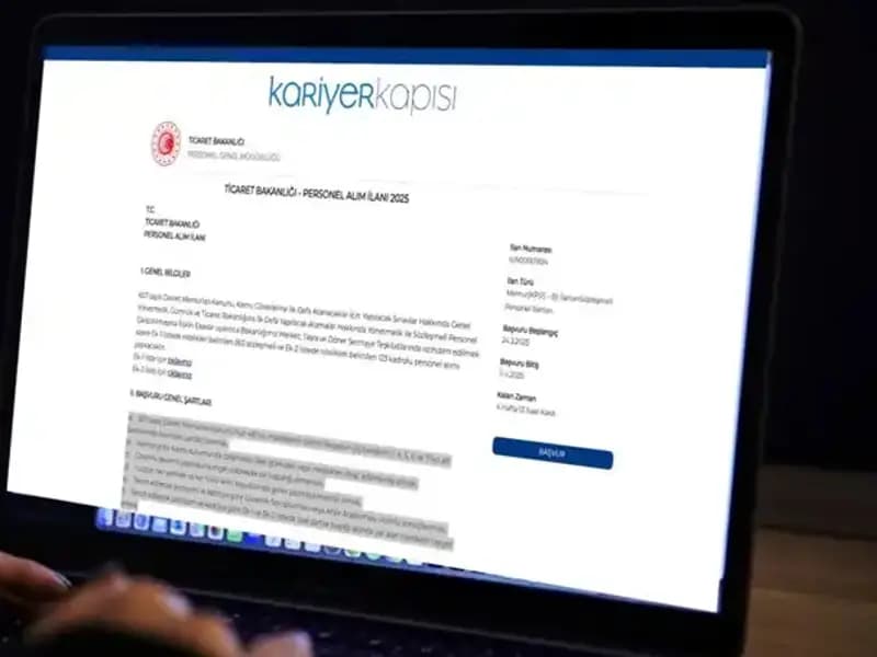 Ticaret Bakanlığı 2025’te 988 Yeni Personel Alımı Gerçekleştiriyor