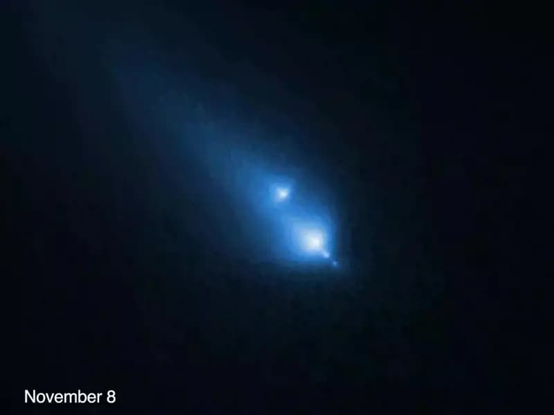 Hubble Teleskobu, K1 Kuyruklu Yıldızının Parçalanmasını Gözlemledi