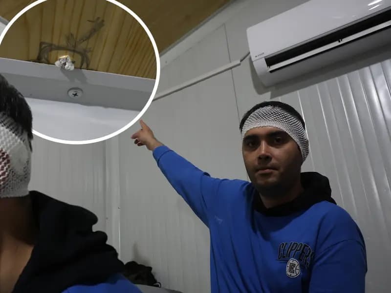 Hatay'da Güvenlik Görevlisine Yorgun Mermi Isabet Etti