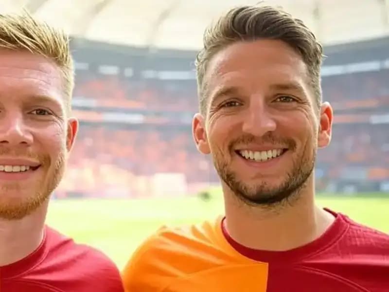 Galatasaray, Kevin de Bruyne için Dries Mertens’i Göreve Çağırdı!