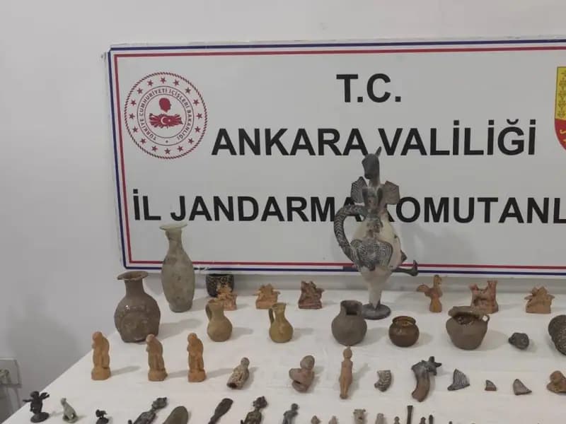 Başkentte Tarihi Eser Operasyonu: 69 Obje Ele Geçirildi