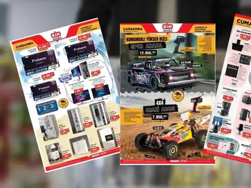 BİM Aktüel Kataloğu 21-25 Mart: Kaçırılmayacak İndirimli Ürünler