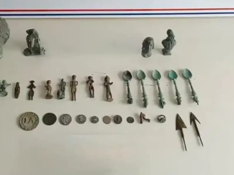 Roma Dönemine Ait Tarihi Eserler, Kaçakçılığa Son Vermek İçin Ele Geçirildi