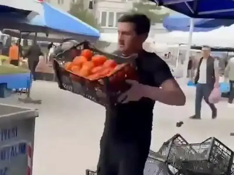 Domatesleri Çöpe Döken Pazarcı İçin Şok Edici Para Cezası
