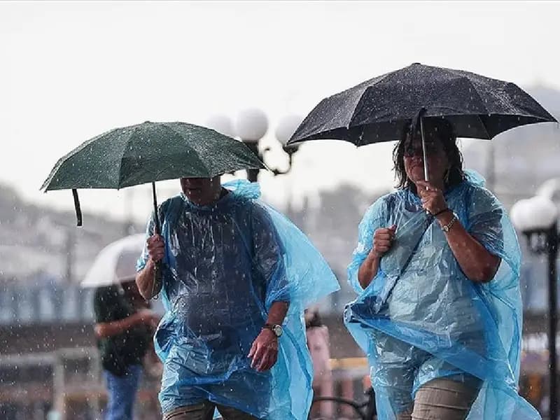 Türkiye'yi 5 Gün Sürecek Yağışlı Hava Bekliyor