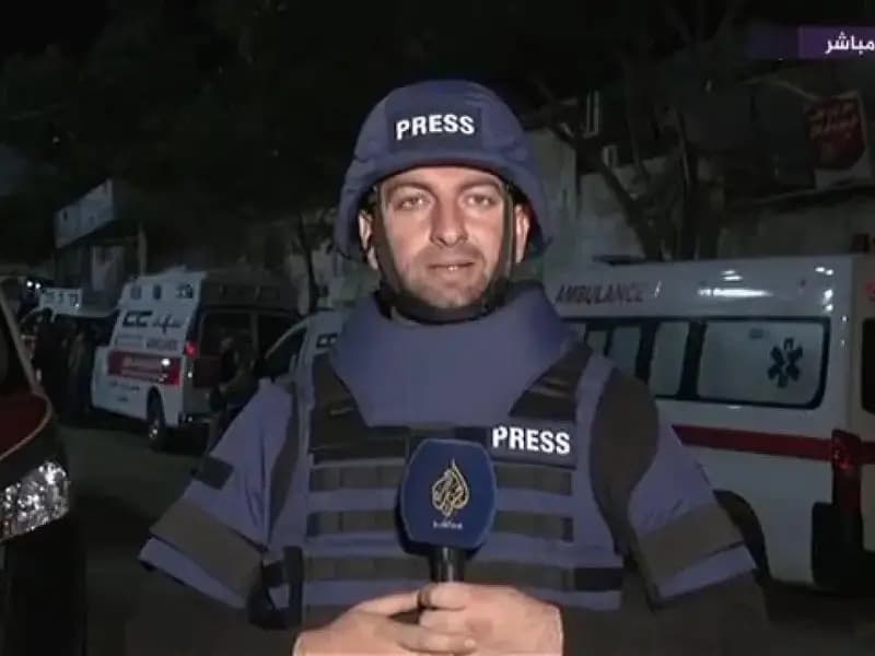 Gazze'de Al Jazeera Muhabiri İsrail Bombasıyla Hayatını Kaybetti