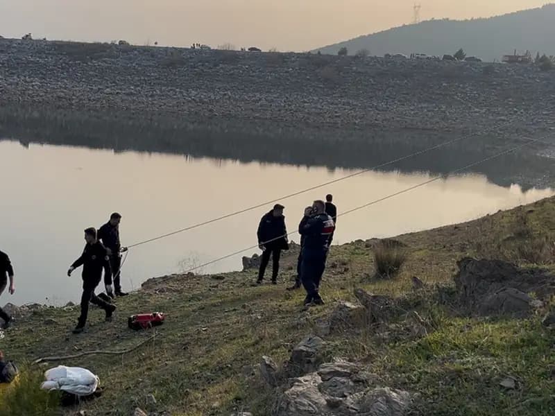 Bursa'da Demirtaş Barajı'nda Erkek Cesedi Bulundu