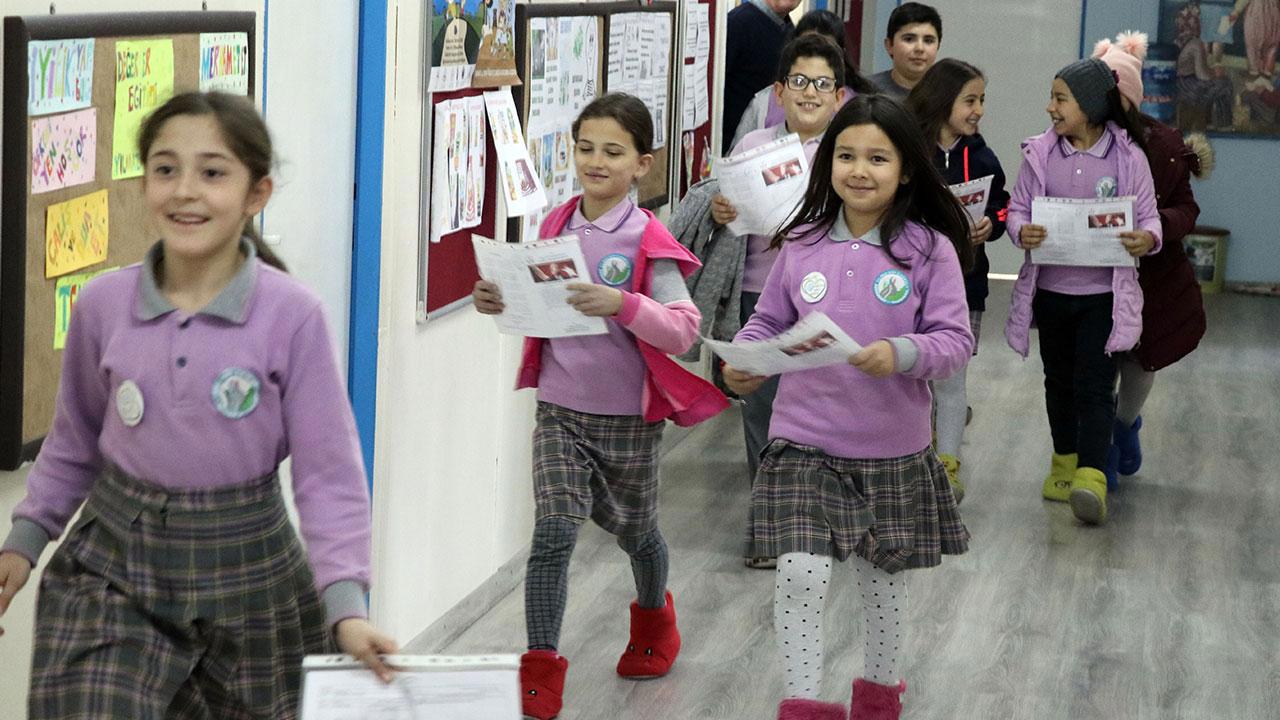 Yarıyıl Tatili Karneleri Dağıtıldı!