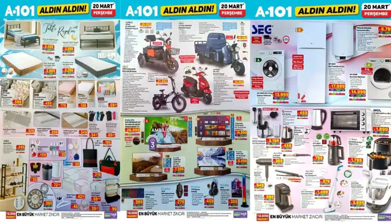 A101 20 Mart Aktüel Kataloğu: Uygun Fiyatlı Ürünlerle Dolu Bir Alışveriş Deneyimi