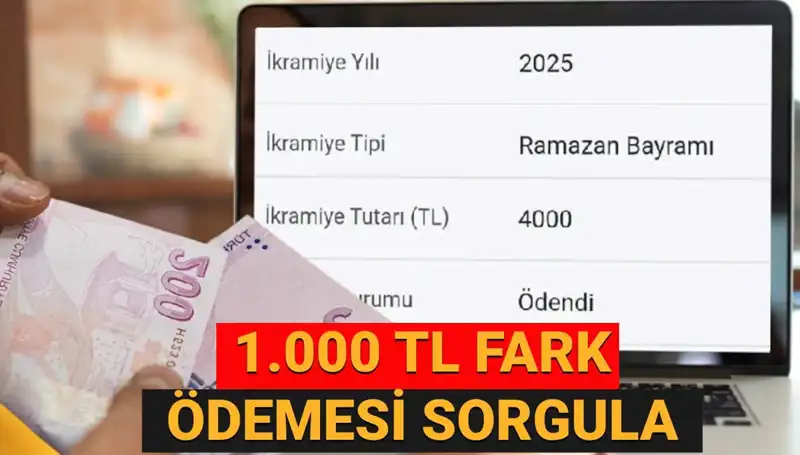 Emekli Bayram İkramiyesi Fark Ödemeleri Yattı mı? 1000 TL Sorgulama Rehberi