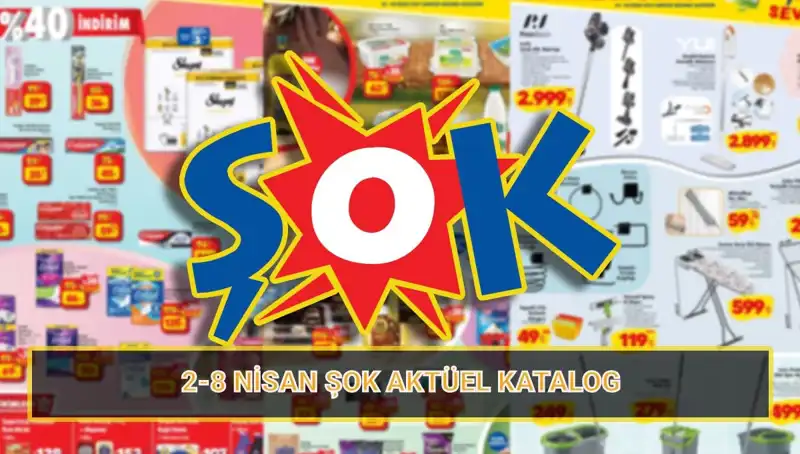 ŞOK 2-8 Nisan Kataloğu: Temizlikte Devrim Yaratacak Ürünler Burada!