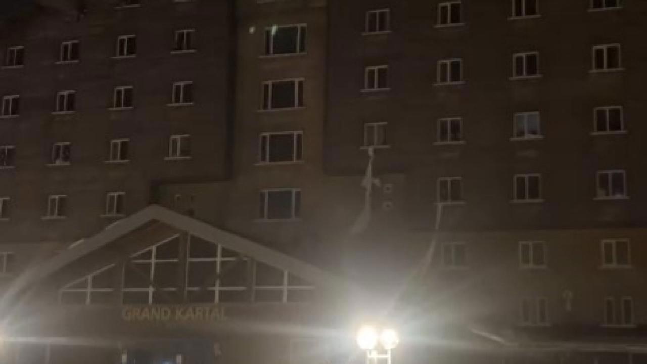 Otel Yangınında Çarşaflarla Kurtuluş Mücadelesi
