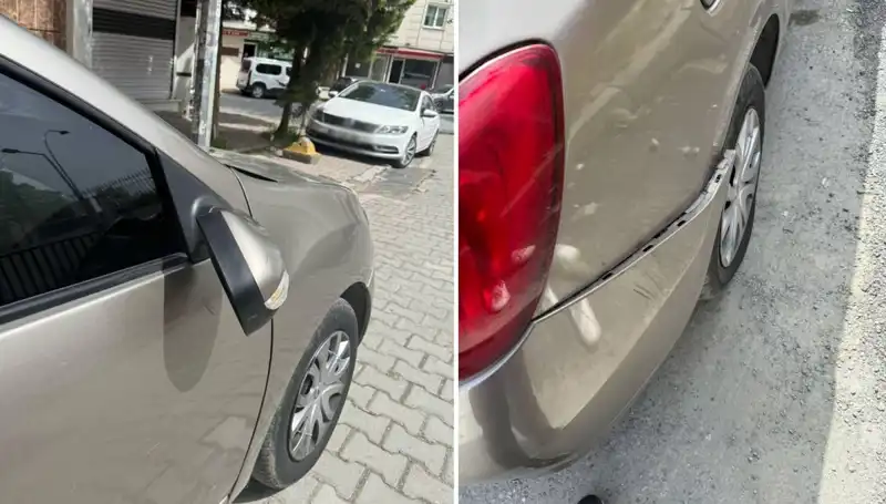Motosikletli Maganda, Akşam Saatlerinde Mahallede İnanılmaz Olaylara Neden Oldu