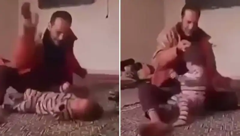 Çocuklarına Şiddet Uygulayan Baba, Duygusal Tepkilerle Tutuklandı