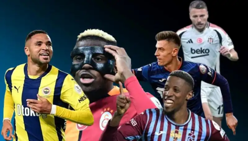 Süper Lig'de Gol Krallığı Yarışı Kızışıyor: Osimhen ve Diğerleri!