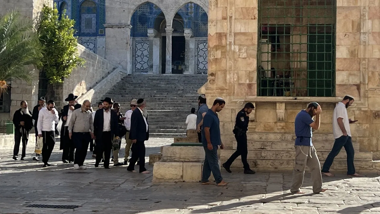 Mescid-i Aksa’da Provokatif Eylem: 183 Fanatik Yahudi Trompet Çaldı