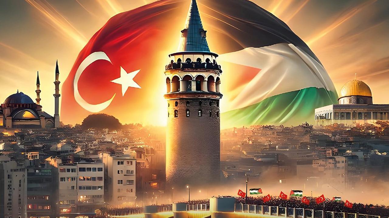İstanbul Filistin İçin Ses Verdi