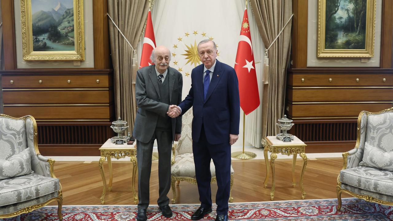 Lübnan'daki Dürzi lider Canbolat'tan Türkiye'ye övgü