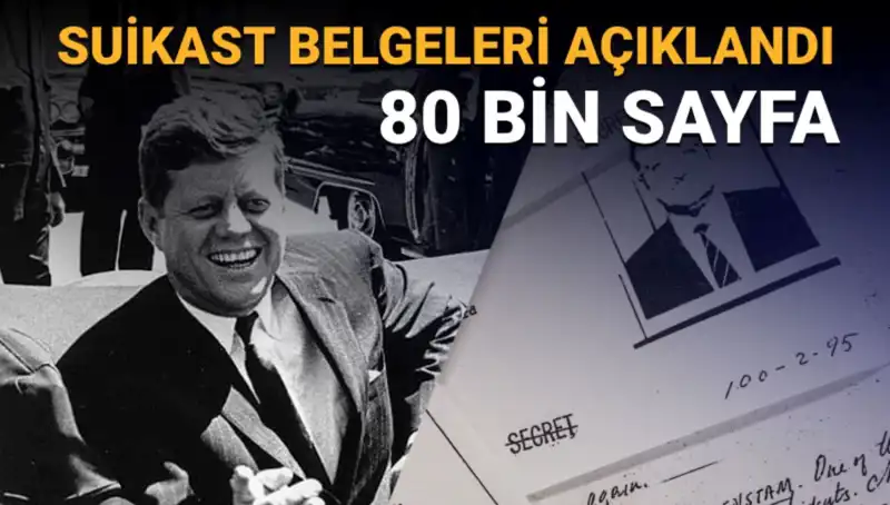 Kennedy Suikastı Belgeleri Açıklandı: Gizli Gerçekler Ortaya Çıkıyor
