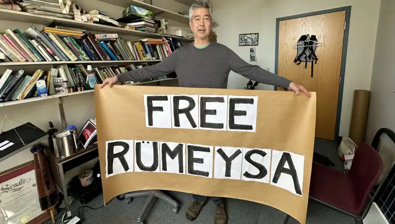 Amerikan Profesör, Rümeysa Öztürk İçin Açlık Grevine Başladı