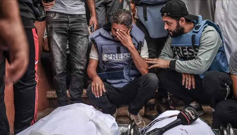 Gazze'deki Gazeteciler, Soykırım Eylemlerini Dünyaya Duyuruyor